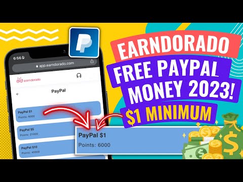 NEW FREE PAYPAL EARNING WEBSITE 2023 EARNDORADO! ₱54 or $1.00 LANG MINIMUM WITHDRAW! LEGIT