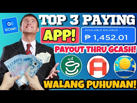 TOP 3 LEGIT & HIGHEST EARNING APPS: WALANG PUHUNAN | BAGONG PAYING APP THRU GCASH & PAYPAL 2023