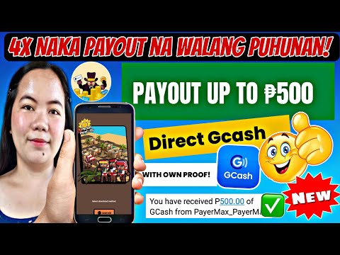 Withdraw Money up to ₱500 Direct Gcash For Free |Just Build House To  Earn | Pocket Egypt City Proof