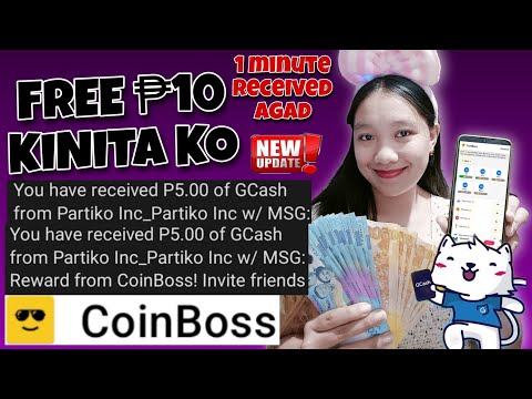 Coinboss Live Proof of Cashouts | Free ₱10 Received in 1 Minute