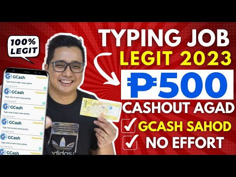 EARN P500 EVERYDAY CASHOUT AGAD: TYPING JOB 2023