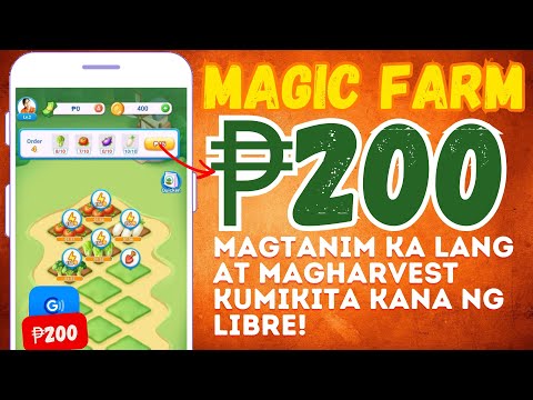 MAGIC FARM APP – MAGTANIM AT MAG-HARVEST KUMIKITA KANA NG LIBRE!