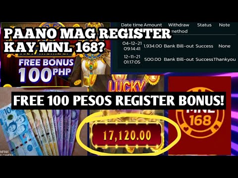 MNL 168 | Paano Magrehistro | Libreng 100 Pesos na Register Bonus!