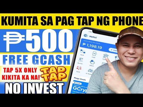 NEW GCASH APP: EARN UNLI ₱500 JUST TAP 5X SA CP MO!  2023