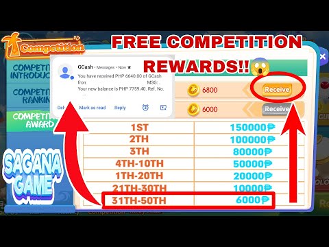 150K!! FREE COMPETITION REWARDS PANO NGA BA MAKASALI DITO?? SAGANA GAME!!