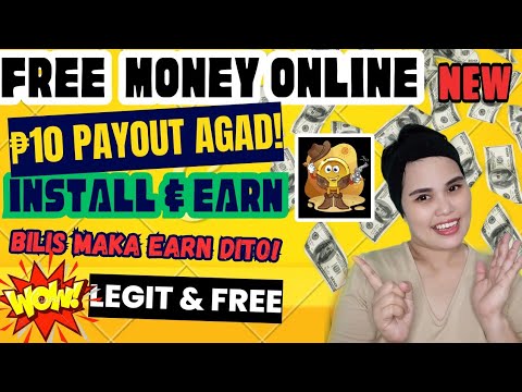 EARN FREE MONEY ONLINE: ₱10 PAYOUT AGAD!