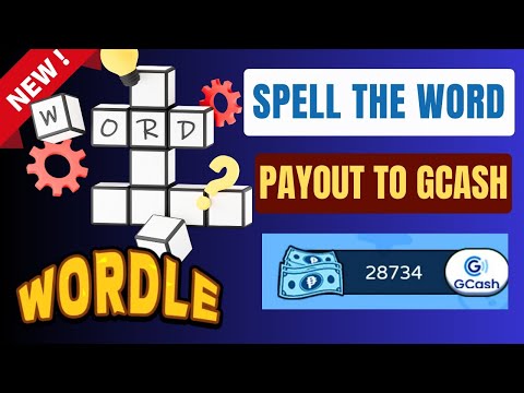 | SPELL THE WORD EARN GCASH | FREE EARNING APP 2023