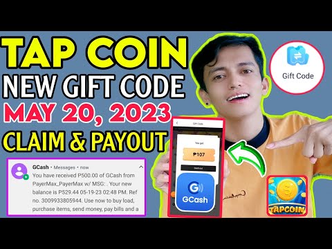 TAP COIN APP: NEW GIFT CODE