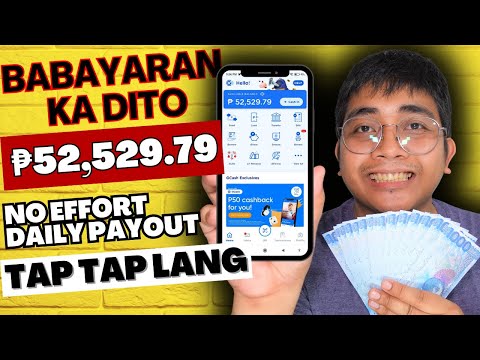 BAGONG BAGO! KUMITA AKO NG P52,500 GCASH 5 SECONDS LANG  NO NEED INVITE  NEW PAYING APP