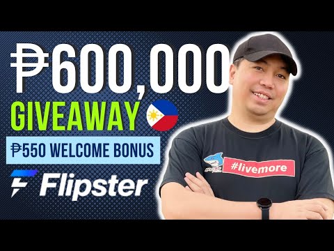 Download FLIPSTER Get ₱550 Welcome Bonus | Trade More Win ₱600,000 Worth Of ETH !!