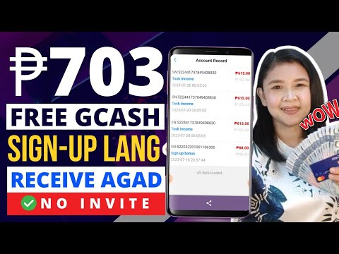 ₱703! SIGN-UP LANG RECEIVE AGAD FREE GCASH MONEY | LEGIT PAYING APP 2023 PHILIPPINES | NO INVITE