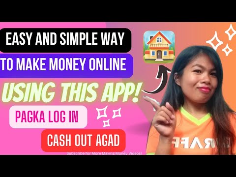 EASY AND SIMPLE WAY TO MAKE MONEY ONLINE USING THIS APP | PAGKA LOG IN PWEDE NA AGAD MAG CASH OUT