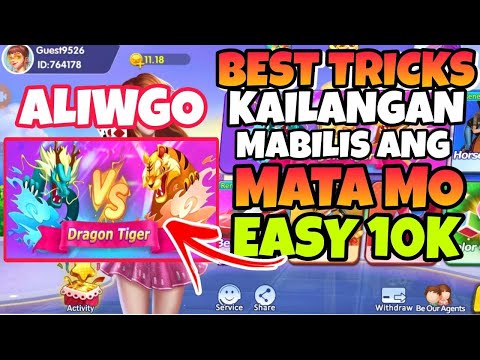 PAANO BA MANALO SA DRAGON VS TIGER? FREE LUCK CODE | ALIWGO