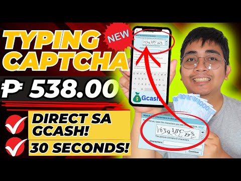 PAANO KUMITA SA PAG TYPE NG CAPTCHA  LIBRENG GCASH P500 PAYOUT 30 SECONDS  DIRECT GCASH  TYPING JOB