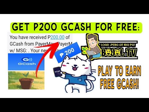 PLAY AND EARN FREE P200 GCASH!