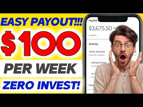 SA MGA WALANG PANG INVEST! EASY $100 PER WEEK(TOP 4 LEGIT PAYPAL APP) WALANG EFFORT KUMITA NG PAYPAL