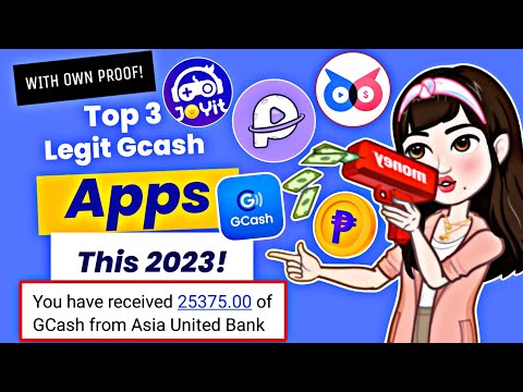 You will be paid Free Money in your Gcash with these three legit earning apps • With Own Proof •