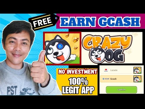 BAGONG LIBRENG GCASH: CRAZY DOG APP | NO INVESTMENT |100% LEGIT PERO NEED MAG INVITE