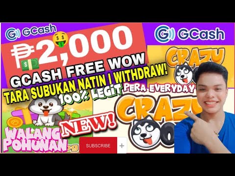 Crazy dog : libreng 2000 gcash | Earning apps 2023 | online Kitaan 2023 | kumita gcash 2023 | Games.