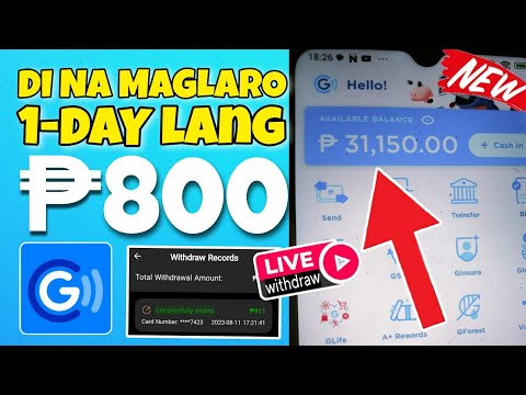 ₱800 Pesos! Free Agad Signup Mo Pa Lang +₱11 Pesos! 1Day Lang May Kita Na | Gcash Payout | New site