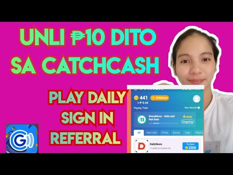 FREE ₱100 / NO NEED INVITE CATCHCASH EARNING APPLICATION