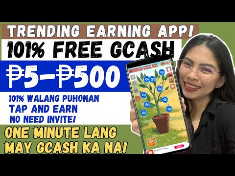 FREE ₱5-₱500 GCASH! LIBRENG KUMITA NG GCASH SA APP NATO! KAYA PALA TRENDING! SOBRANG BILIS KUMITA D2