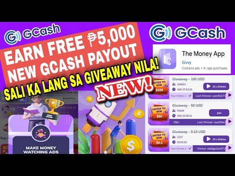 FREE GCASH : ₱5000 GCASH ANG PWEDE KITAIN DITO! THE MONEY APP REVIEW | JOIN KA LANG SA GIVEAWAY NILA