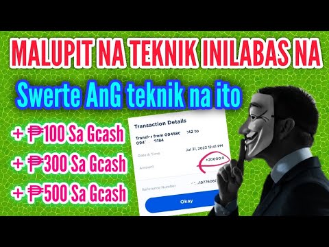 FREE GCASH EARN FREE ₱500/MIN. SA GCASH! TOP EARNING APP MGA LODI SUPER TEKNIK  INILABAS NA!