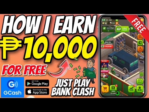 HOW TO EARN FREE ₱10,000 GCASH FOR FREE | JUST PLAY BANK CLASH | NO INVITE NEEDED | NO PUHUNAN