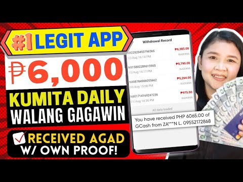 LEGIT GCASH PAYOUT ₱6,000! FREE GCASH MONEY AFTER SIGN-UP | LEGIT PAYING APP 2023 PHILIPPINES