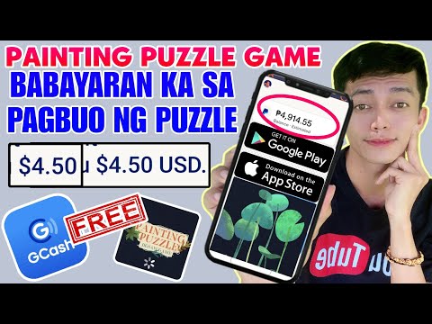 LEGIT WALANG PUHUNAN! PAINTING PUZZLE✅ I RECEIVED $4.50 FOR FREE | EARN FREE GCASH AND PAYPAL MONEY