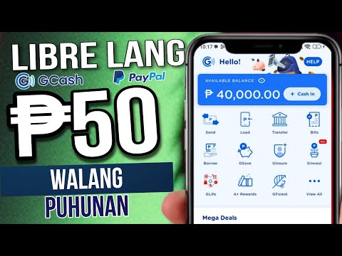 Libre ₱50 Gcash! Kikita Araw-Araw Sa Gcash Kahit Hindi Maglabas Ng Puhunan (Cashout Gcash / PayPal)