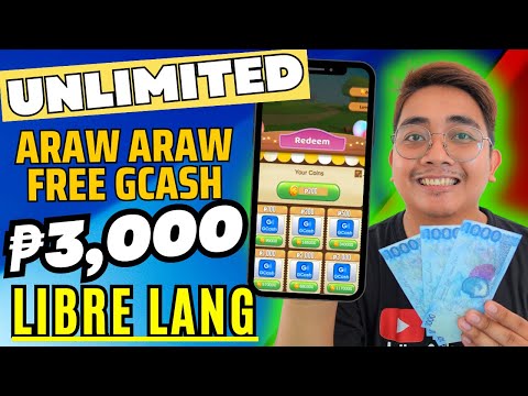 NEW APP 2023  FREE UNLIMITED P3000 SA GCASH  FAST PAYOUT WALA PANG 1 MIN KUHA NA!