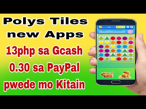 New Earnings Apps Polys Tiles, pwede kang kumita sa game nila, Gcash, PayPal, Lazada sng payout nila