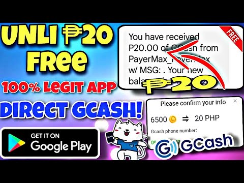 NEW TRENDING GCASH APP UNLI ₱20 DIRECT GCASH FREE LANG WALANG PUHUNAN.100% LEGIT AND FREE!