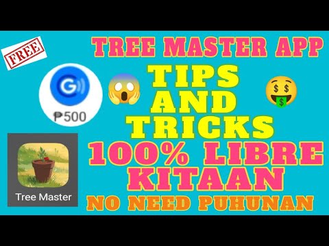 NO NEED PUHUNAN | TIPS AND  SA TREE MASTER APP |DIRECT GCASH PAYOUT | Money Diaries