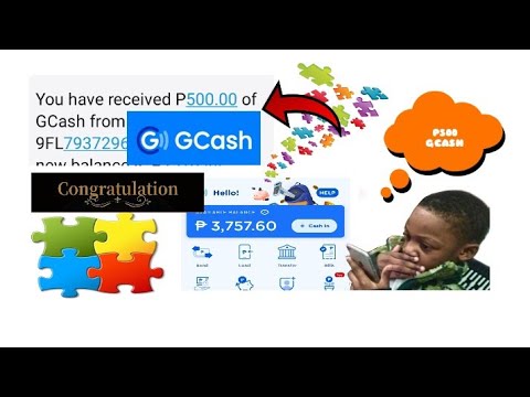 RECEIVED P500 GCASH FOR FREE! EARN GCASH APP 2023.