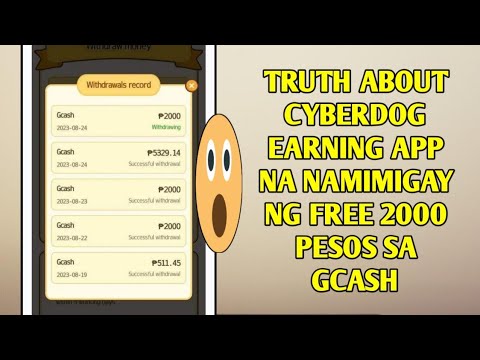 Truth about Crazydoge Earning App na namimigay ng free 2000 pesos sa Gcash