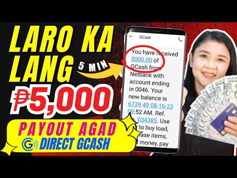 WITHDRAW AGAD ₱5,000 DIRECT GCASH | LARO LANG 5 MINUTES | LEGIT PAYING APP 2023 PHILIPPINES