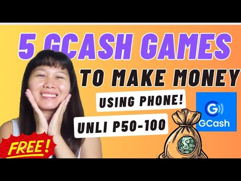 5 FREE EARNING GAMES FOR GCASH This 2023 / LARO LANG MAY LIBRENG GCASH KA NA!