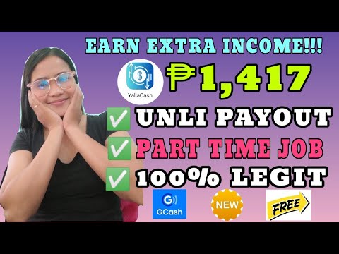 ₱1,417 PESOS DIRECT PAYOUT SA GCASH NO INVESTMENT APP| YALLA CASH APP REVIEW| ARAW ARAW KITAAN DITO😱