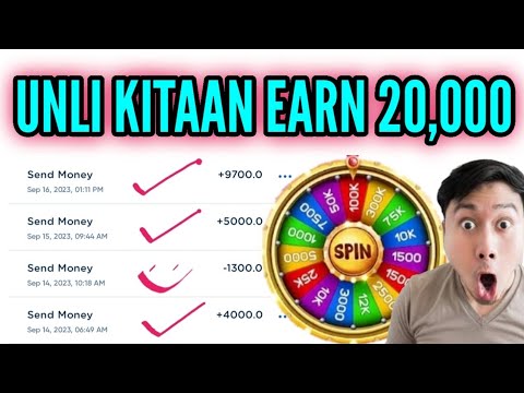 EARN P20,000 SA GCASH! | PLUS FREE SPIN | FREE P70 SA NEW PLAYER | NO INVITE | UNLI KITAAN SA GCASH