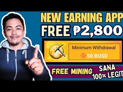 FREE ₱2,800: FREE BUSD MAKUKUHA DITO | LIBRENG PAGMIMINA| BUSD MINER APP REVIEW |#freemining