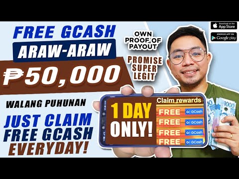 FREE GCASH ₱50,000 | OPEN & CLAIM FREE GCASH LANG GAGAWIN MO EVERYDAY! PROMISE SUPER LEGIT FREE APP