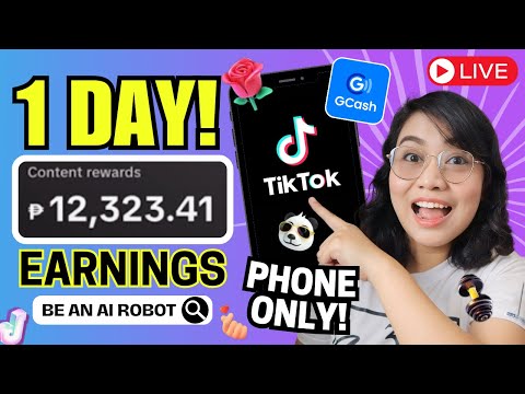 FREE P12,323: 1 DAY KINITA! | KAHIT SINO PWEDE: TikTok AI ROBOT | Phone Only