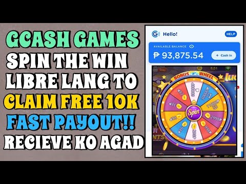 GCASH GAME ; CLAIM FREE 10K SPIN SPIN KA LANG ARAW – ARAW MAY GCASH KANA.