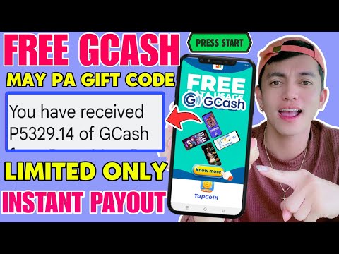 INSTANT PAYOUT (GCASH): PURE FREE APPS! MAY PA FREE GIFT CODE SA MGA USERS | TAPCOIN NEW GIFT CODE