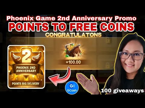 MAG-IPON LANG NG POINTS AT IPALIT SA FREE COINS | 2ND ANNIVERSARY,ANG DAMING PROMOS AND BONUSES