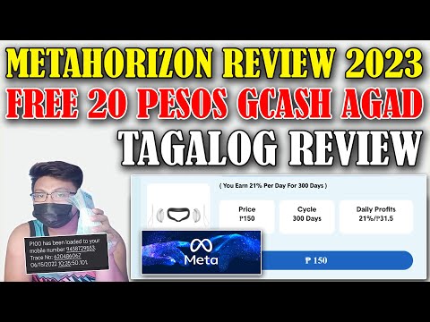 METAHORIZON REVIEW 2023! BAGONG GCASH INVESTMENT PLATFORM WITH FREE 20 PESOS GCASH ! EARNING APP