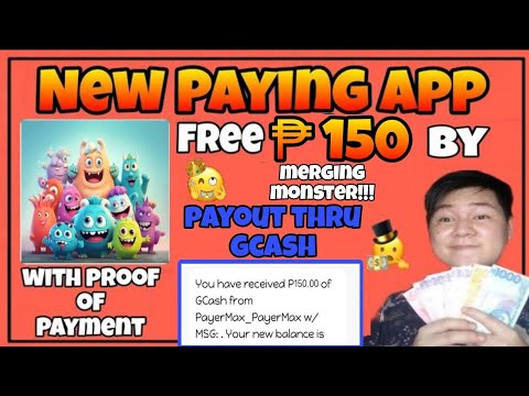 MONSTER MERGE GCASH APP: FREE UNLIMITED ₱150.00 PER DAY | NEW LEGIT EARNING APP| PAYPAL GCASH PAYOUT